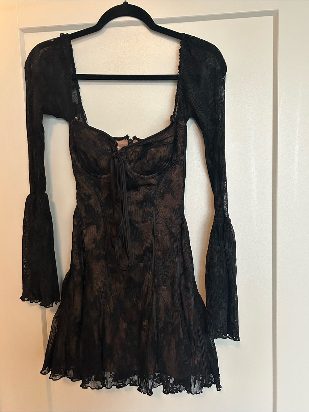 House of CB ANALISSA Black Lace Corset Dress - Picture 2 of 5